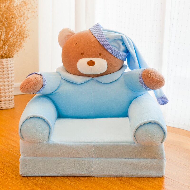 ComfyFold - Foldable Kids Sofa in Soft, Cozy Velvet