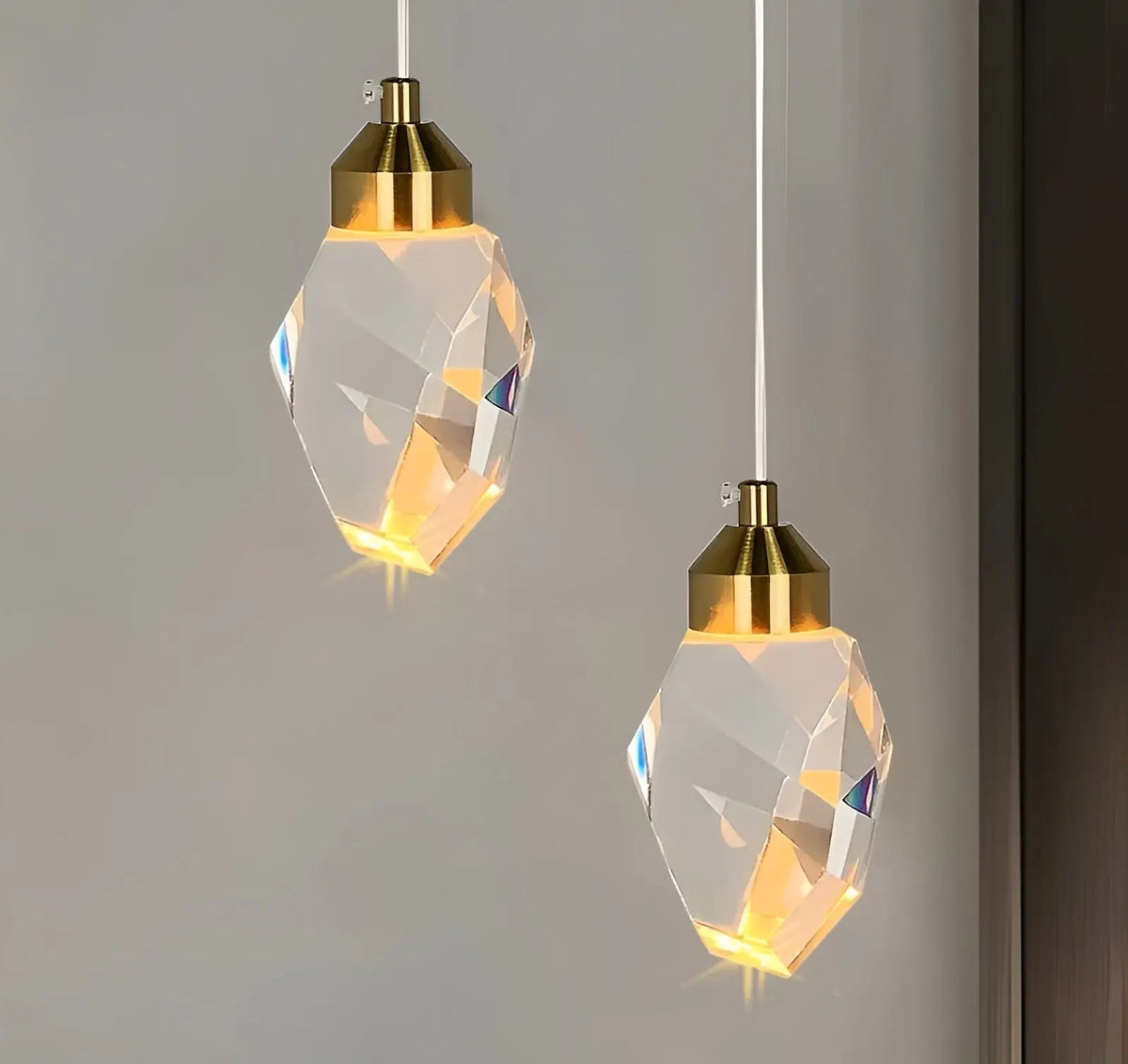 Bonsette - LED Crystal Pendant Light for Elegant Interiors
