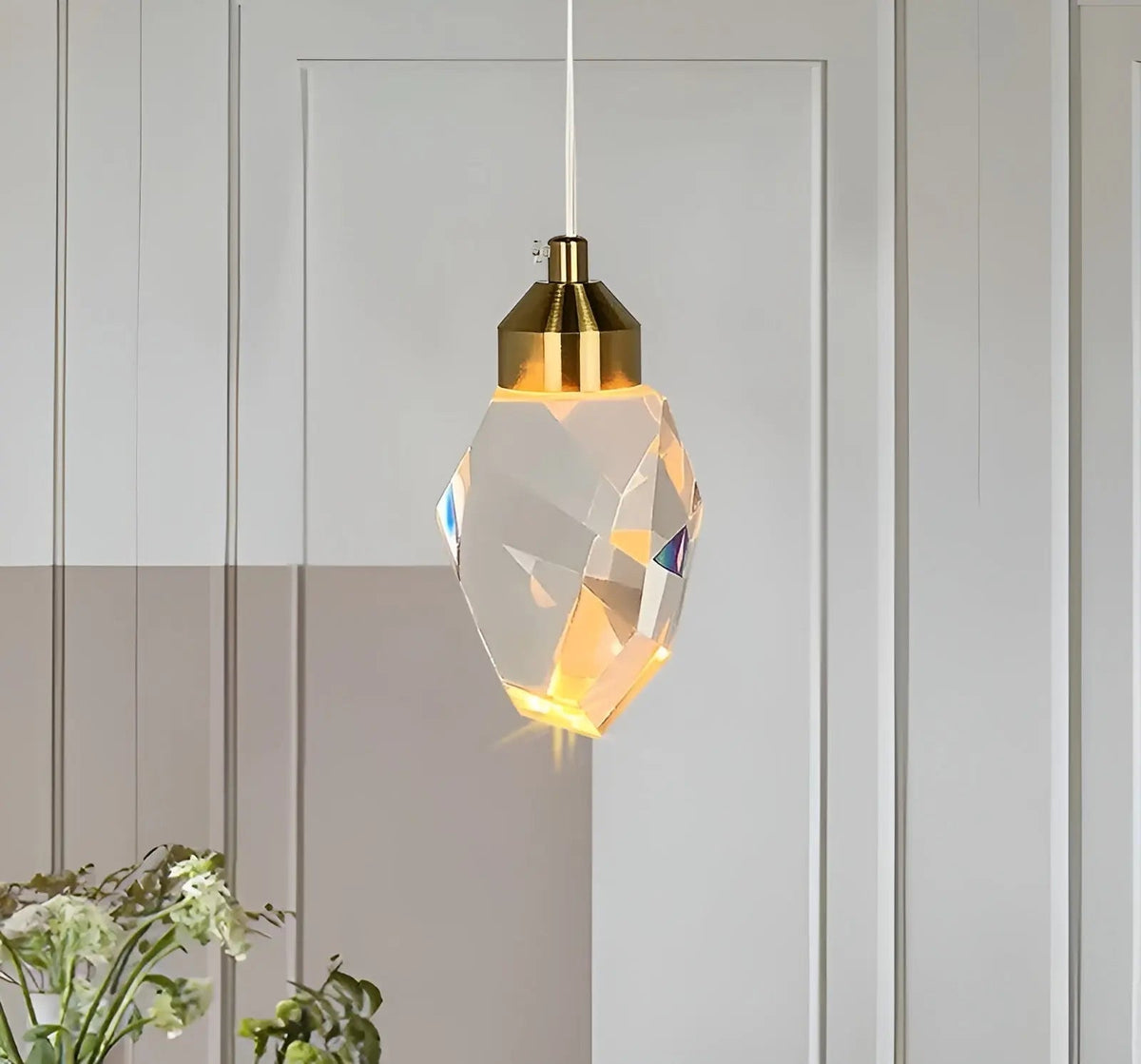 Bonsette - LED Crystal Pendant Light for Elegant Interiors
