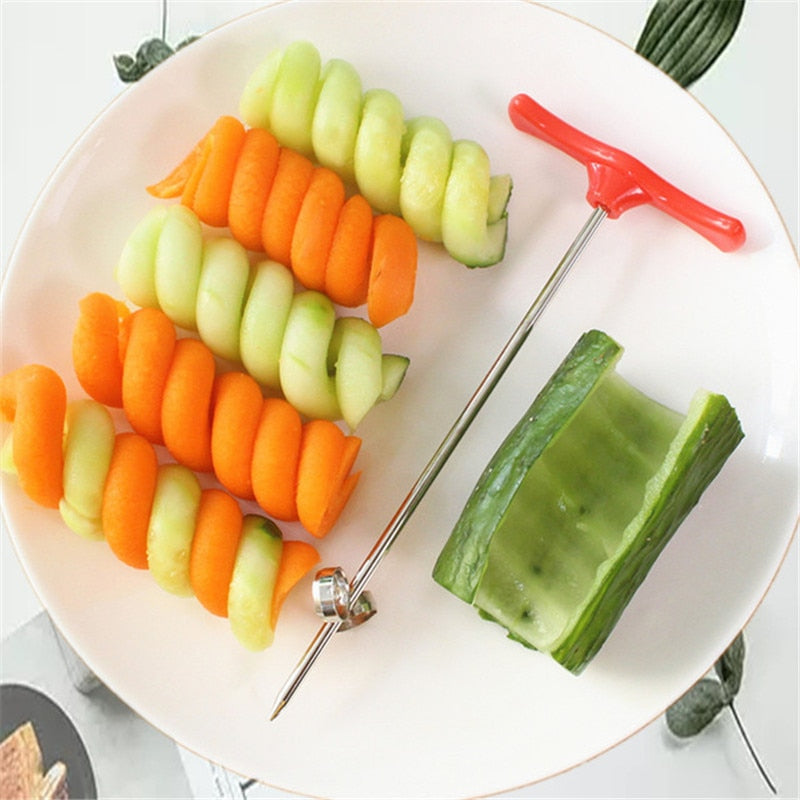 SpiralMaster Cutter – Spiraliseur Légumes Créatif