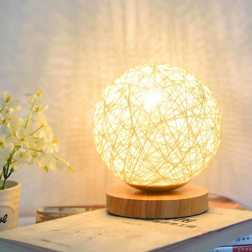 RidgeWood - Chic Wood Industrial Table Lamp