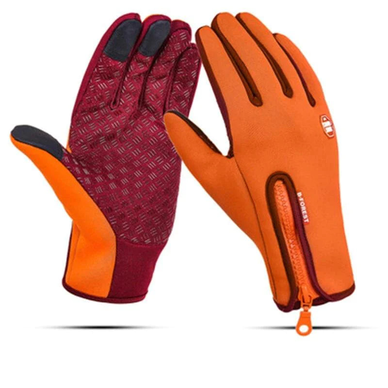 Zippy - Gants thermiques imperméables et coupe-vent pour l'hiver