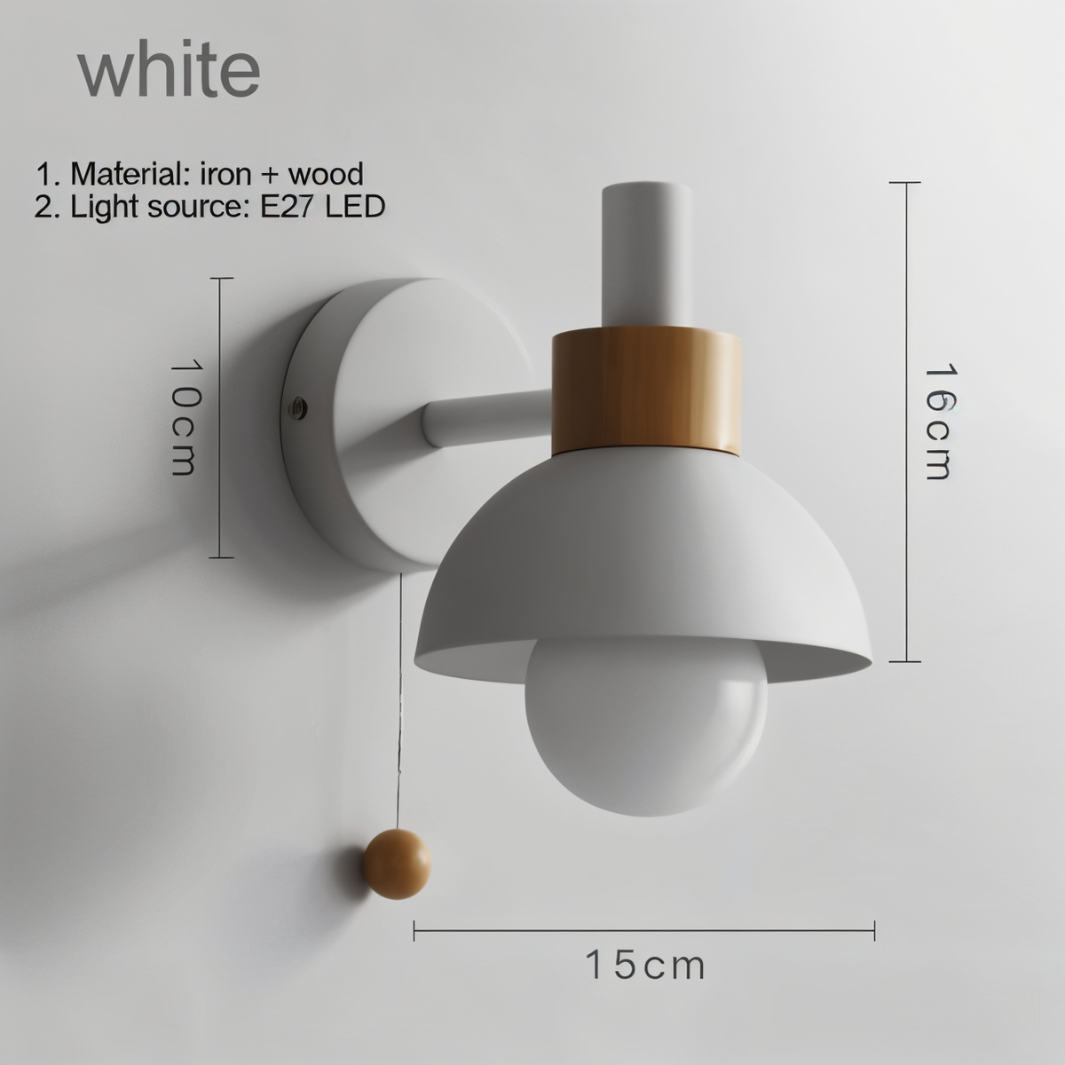 Macaron Wall Sconce - Modern Elegant Lighting