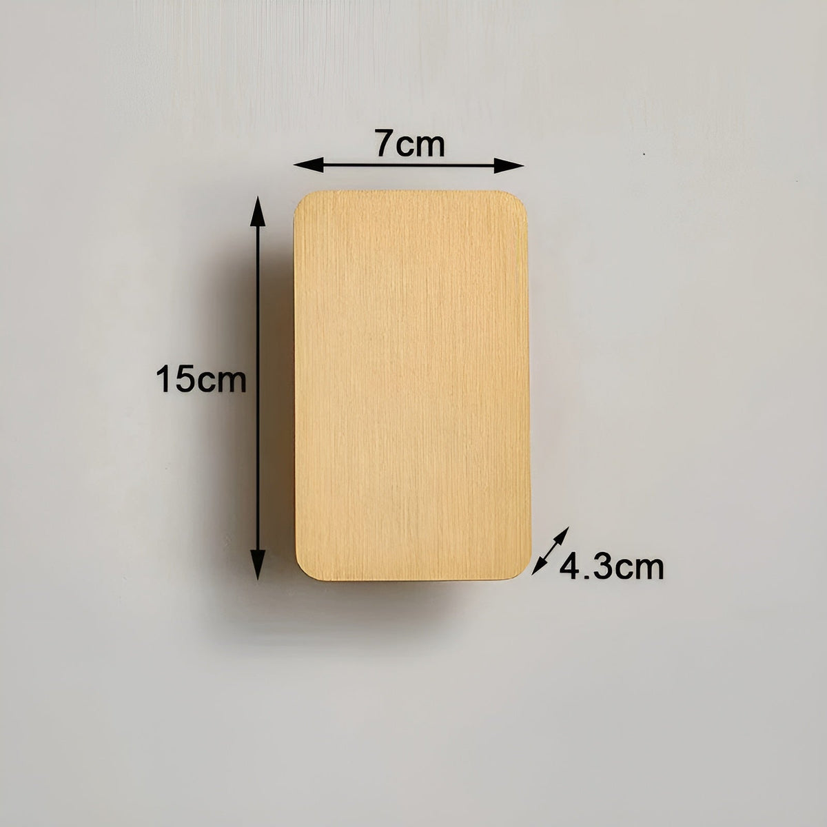ScandiLuxe - Scandinavian Rectangular LED Wall Sconce