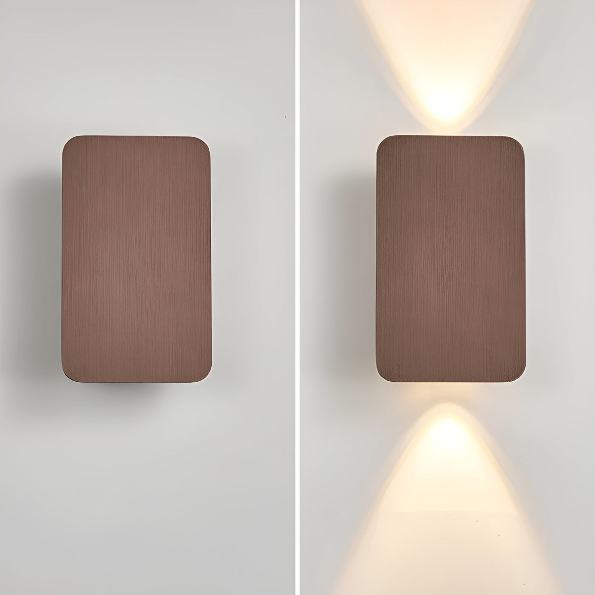ScandiLuxe - Scandinavian Rectangular LED Wall Sconce