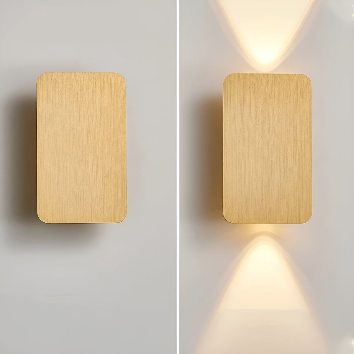 ScandiLuxe - Scandinavian Rectangular LED Wall Sconce