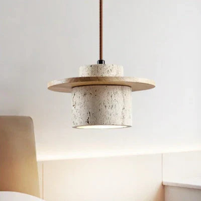 EarthLuxe Chandelier - Luxury Travertine Design Light