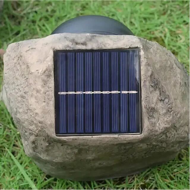 Rocky Glow - Lampe Solaire Élégante pour Extérieur