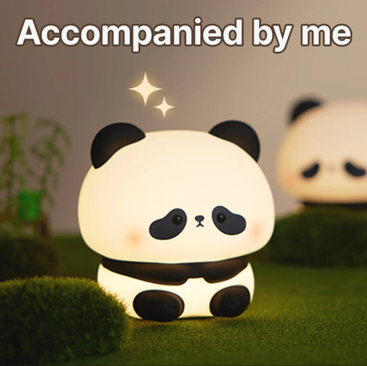 CuddlePanda - Colorful LED Panda Night Light for Kids
