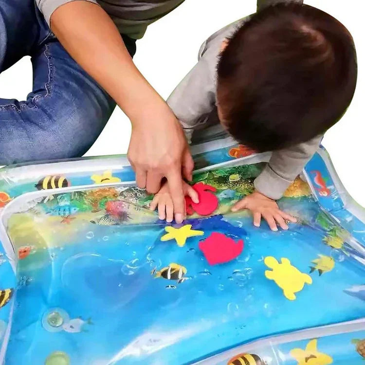 SplashVista - Colorful Water Play Mat for Baby Sensory Development