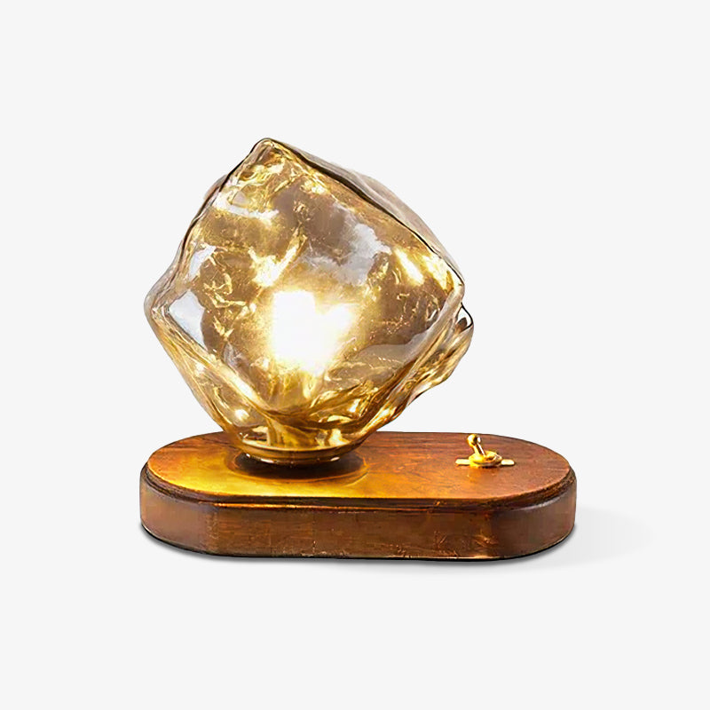 GlowCraft Table Lamp - Elegant Wireless Lamp with Motion Sensor