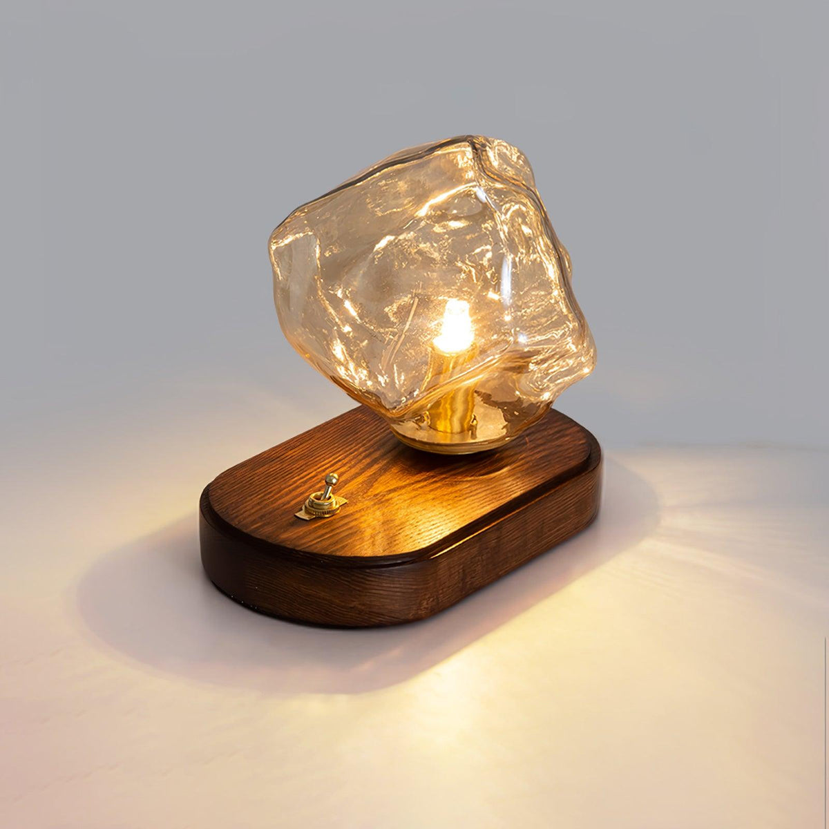 GlowCraft Table Lamp - Elegant Wireless Lamp with Motion Sensor