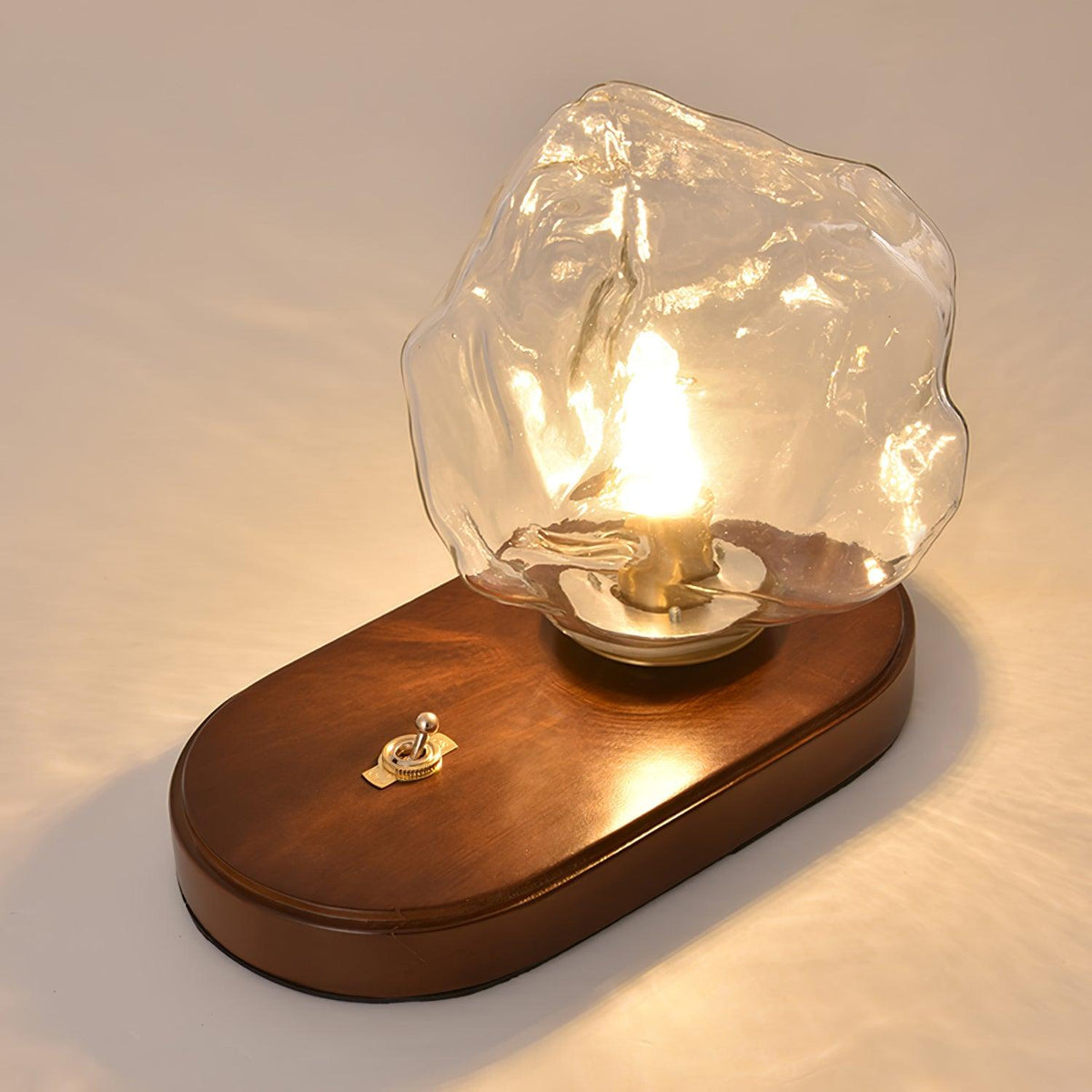 GlowCraft Table Lamp - Elegant Wireless Lamp with Motion Sensor