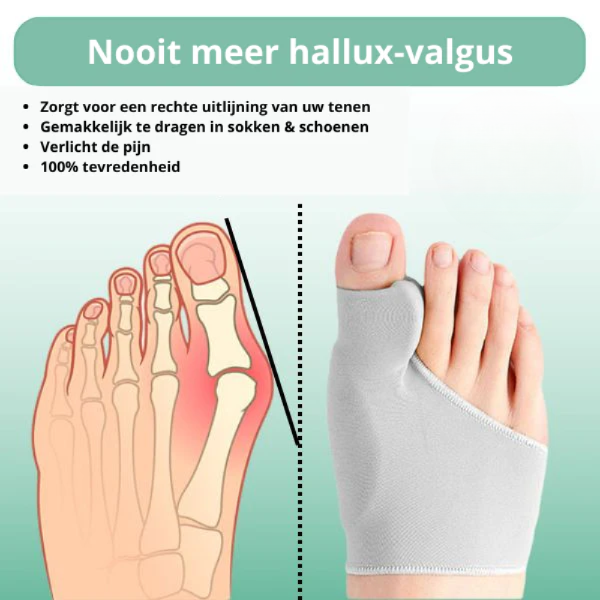 CompressCare - Hallux Valgus Toe Corrector for Lasting Comfort