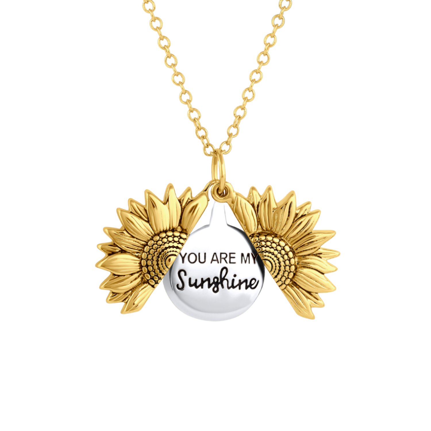 Solara - Collier pendentif tournesol élégant