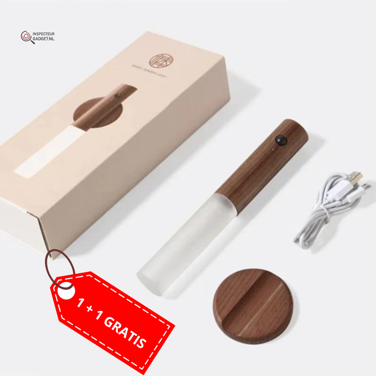 Lightstick - Rechargeable Wireless Wall Light with Motion Sensor