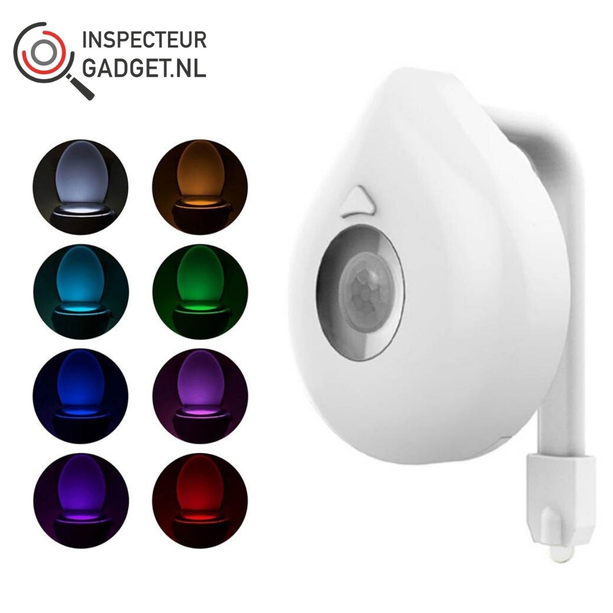 Discotoilet - Motion Sensor LED Toilet Night Light