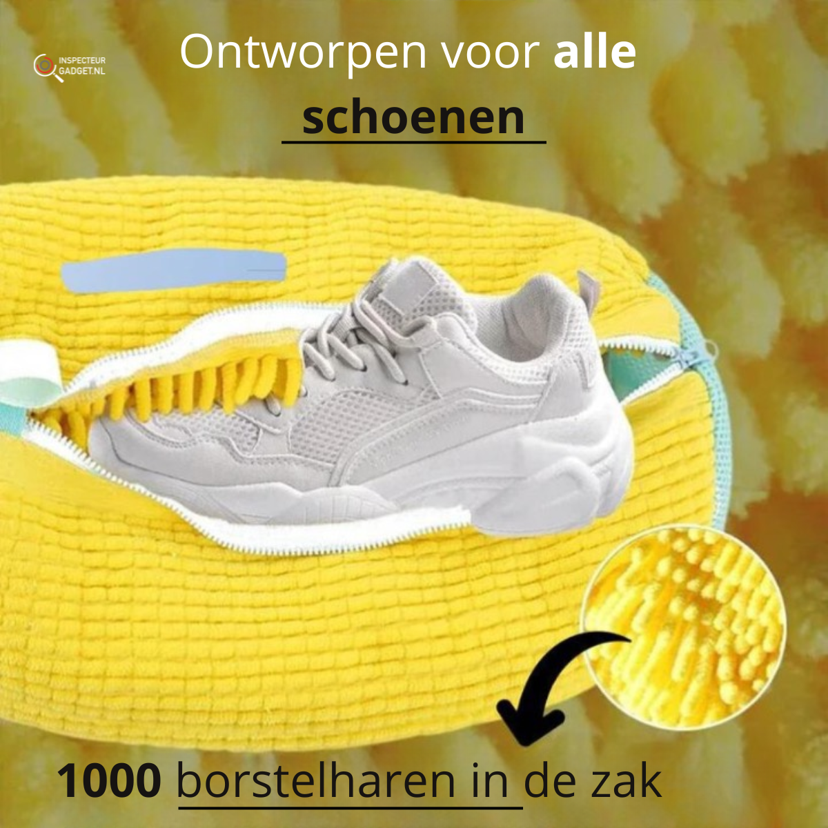 Cleanshoe - Sac de lavage pour des chaussures propres en quelques minutes