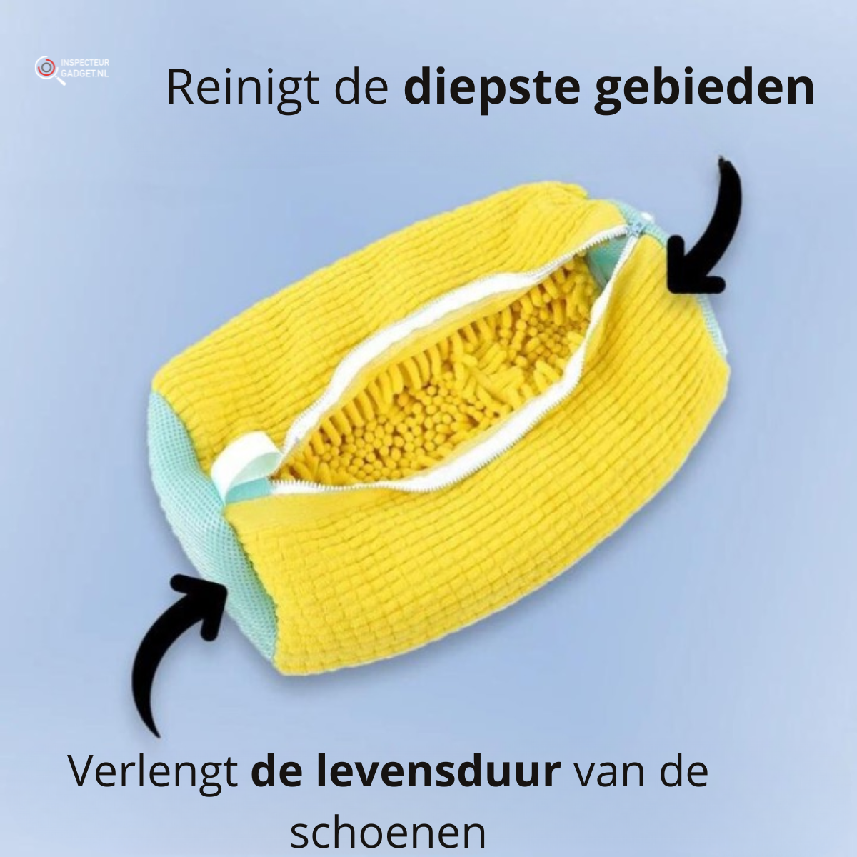 Cleanshoe - Sac de lavage pour des chaussures propres en quelques minutes