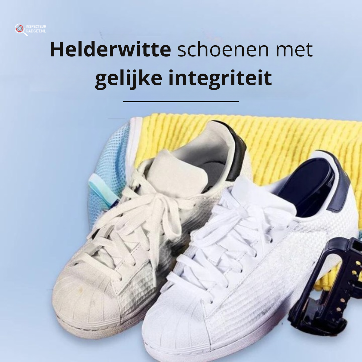 Cleanshoe - Sac de lavage pour des chaussures propres en quelques minutes