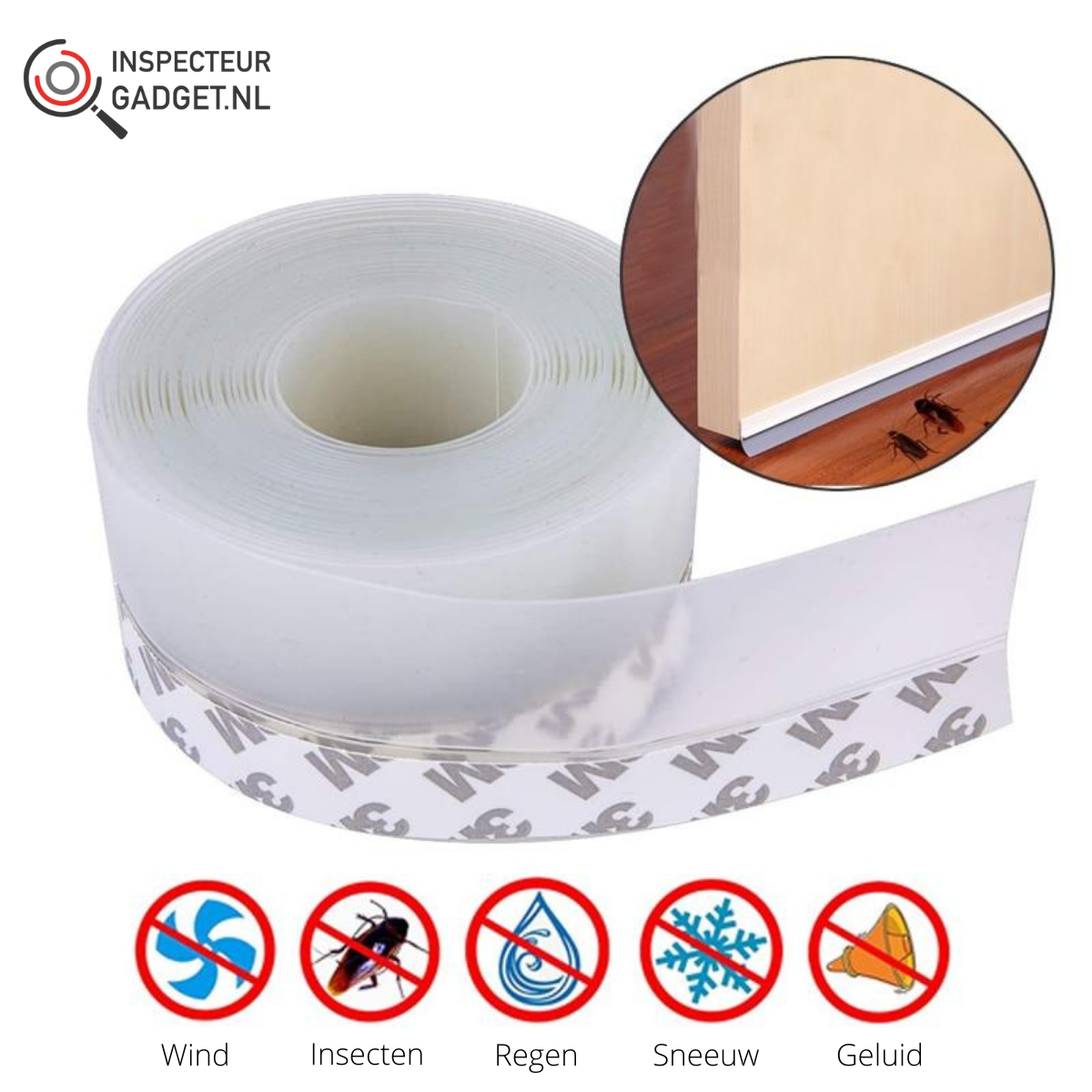 HeatStrip - Adhesive Draught Excluder Strip (5 Metres)