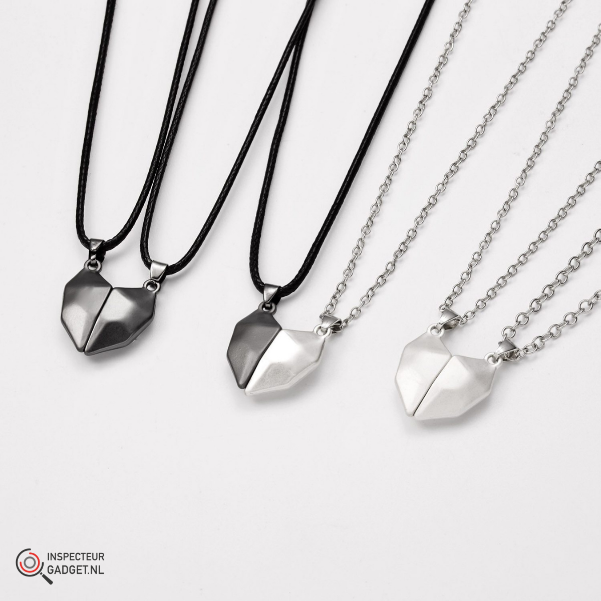 Lexy Couple Necklace - 2-in-1 Magnetic Necklace for Couples