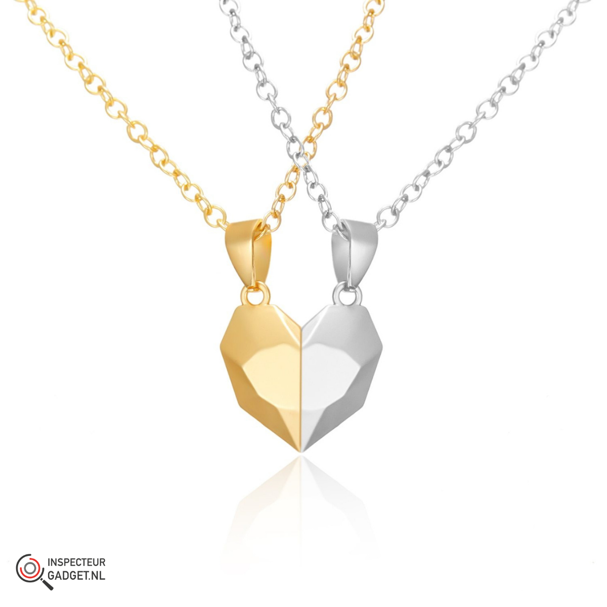 Lexy Couple Necklace - 2-in-1 Magnetic Necklace for Couples