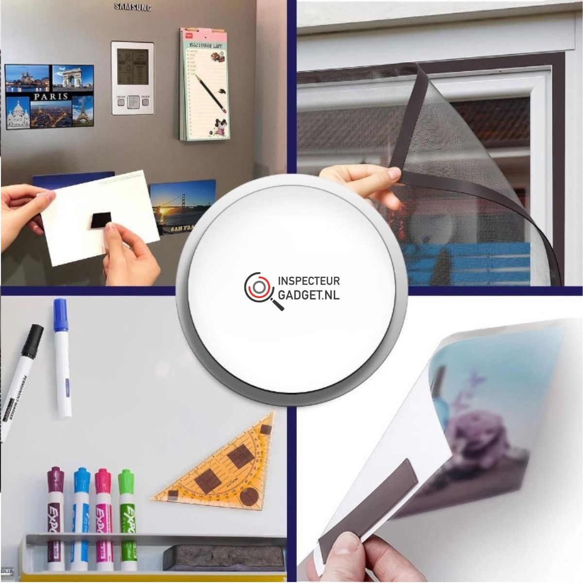 MagneTape - Double-Sided Reusable Magnetic Adhesive Tape