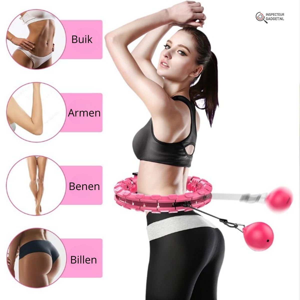 HulaFitness - Weighted Adjustable Fitness Hoop
