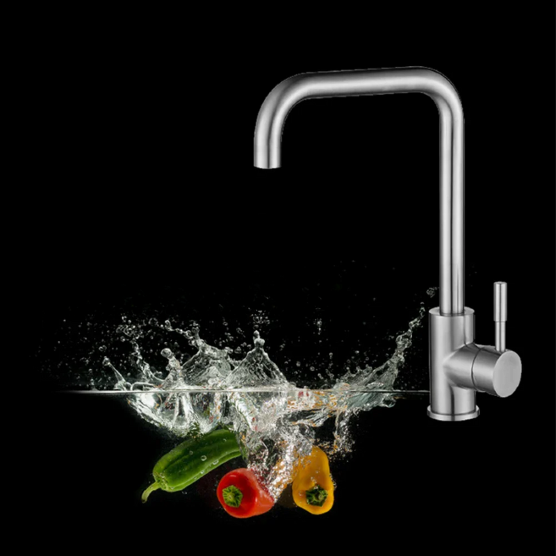 StainlessMix - Modern Stainless Steel Kitchen Faucet