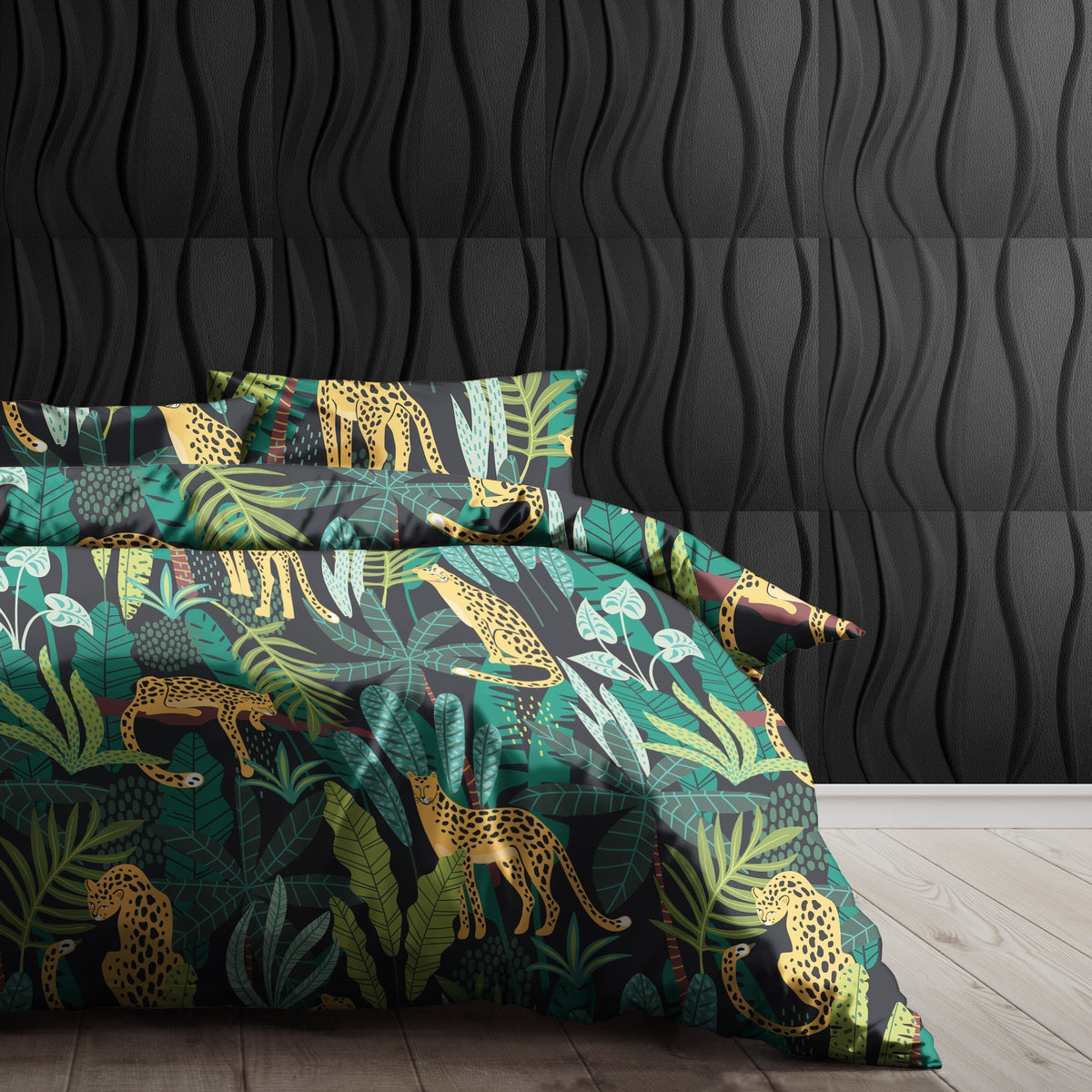 Leopard Safari - Luxury Egyptian Cotton Bedding Set