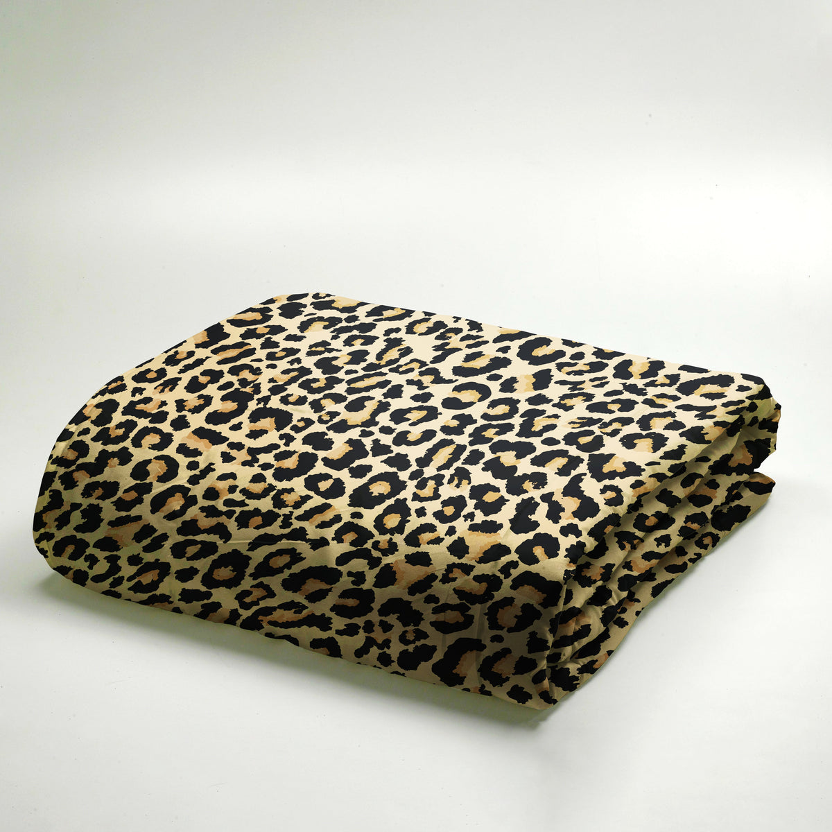 LeopardGlee - Luxury Egyptian Cotton Leopard Print Bedding Set