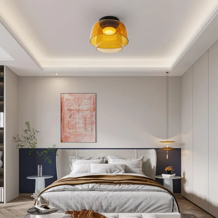 Nordic - Elegant Scandinavian Glass Ceiling Light