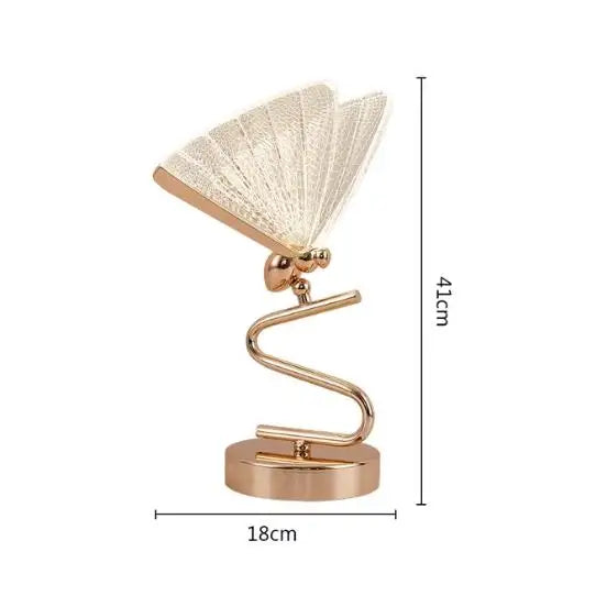 Zystelle - Elegant LED Butterfly Lamp for a Warm Ambience
