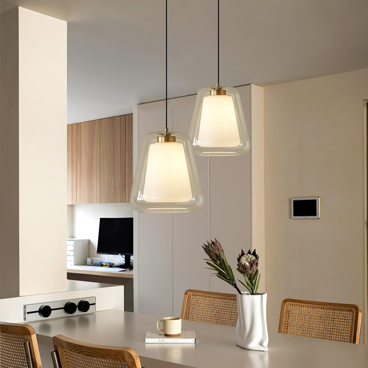LumièreFluide Pendant Light - Modern Timeless LED Design