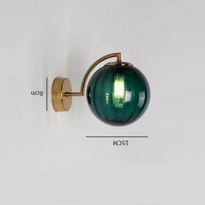 LuminaNordic | Élégante Applique Murale Design en Verre LED 8
