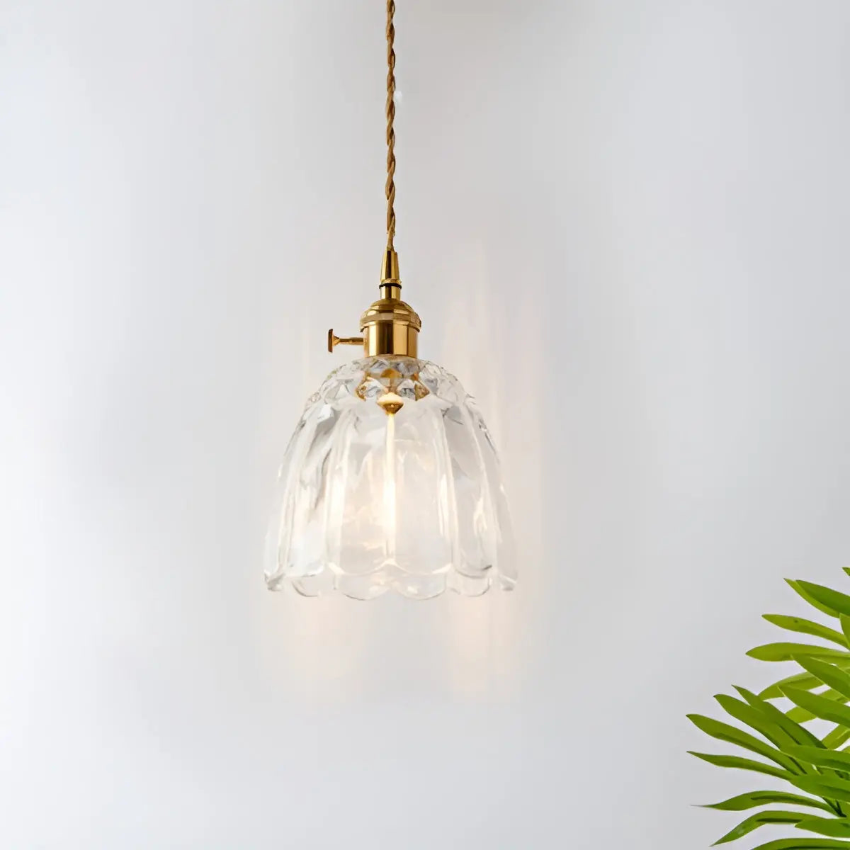 Nordic Luxe LED - Elegant Glass Chandelier for Living and Dining Rooms
