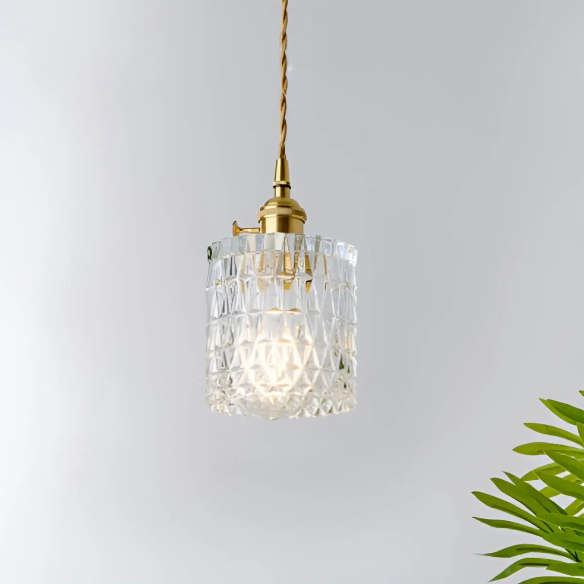Nordic Luxe LED - Elegant Glass Chandelier for Living and Dining Rooms