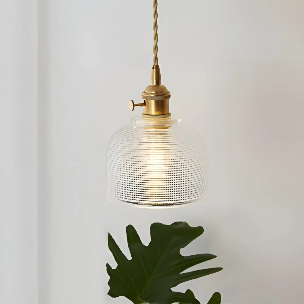 Nordic Luxe LED - Elegant Glass Chandelier for Living and Dining Rooms