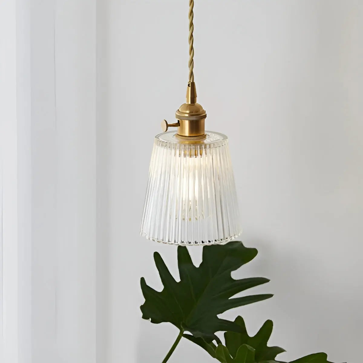 Nordic Luxe LED - Elegant Glass Chandelier for Living and Dining Rooms