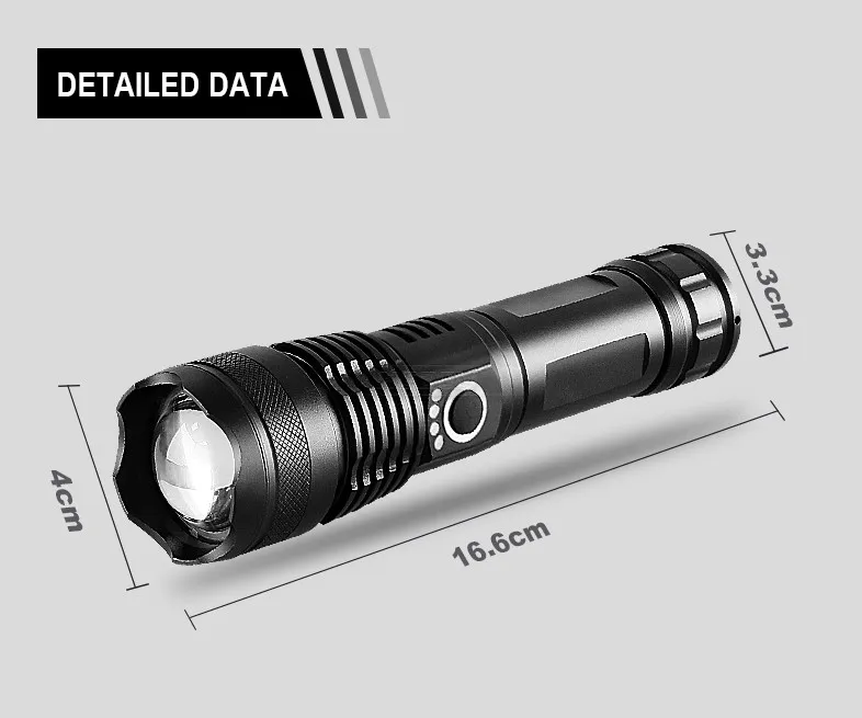 PowerBeam - Lampe Torche LED Rechargeable Aventure