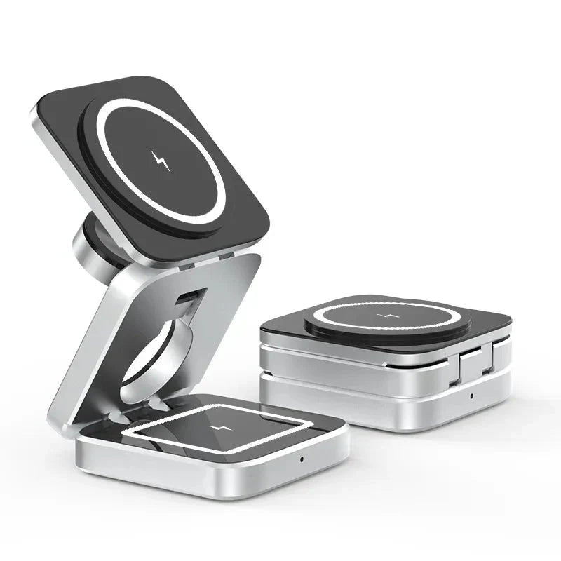 PowerFlex 3-en-1 Station - Charge Magnétique Pliable