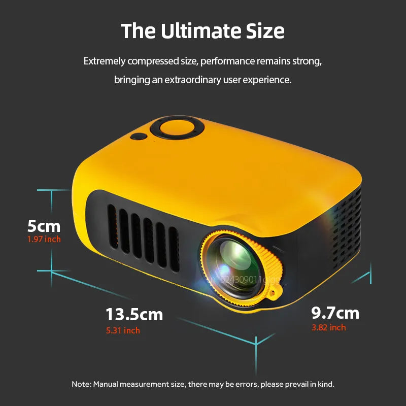 MiniCine Projector - Expérience Cinéma Compact Maison