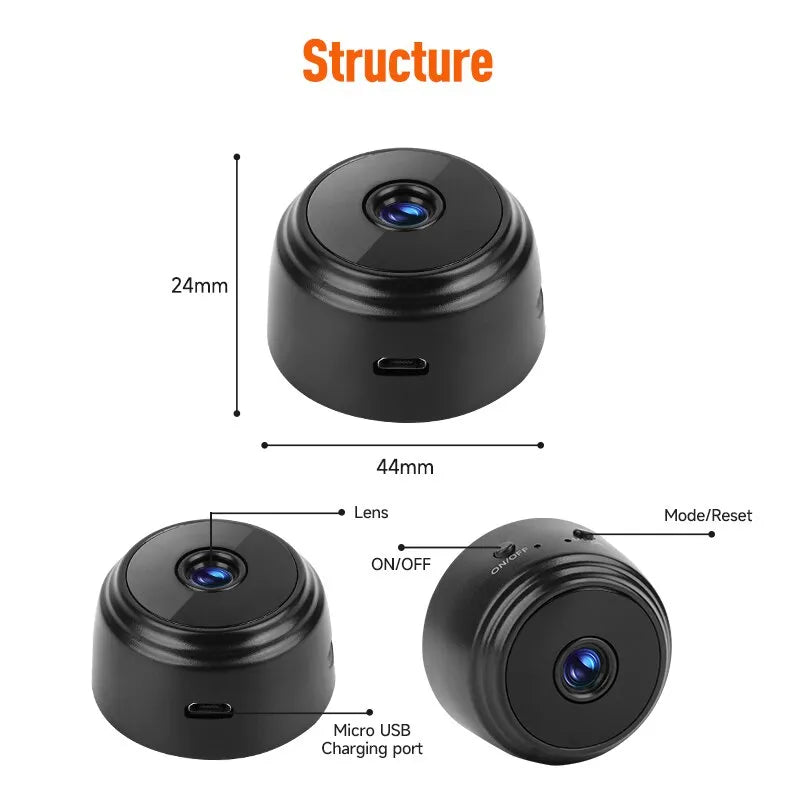 SensorCam – Caméra Sécurité WiFi Avancée