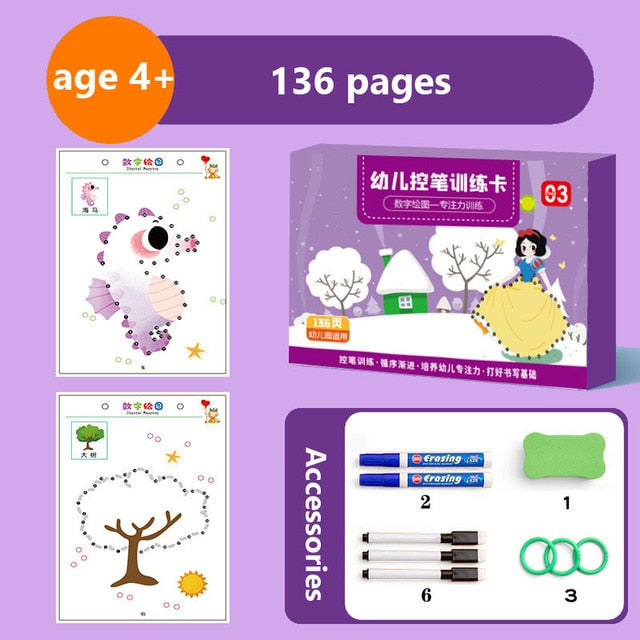 TraceMaster - Educational Handwriting Practice Workbook