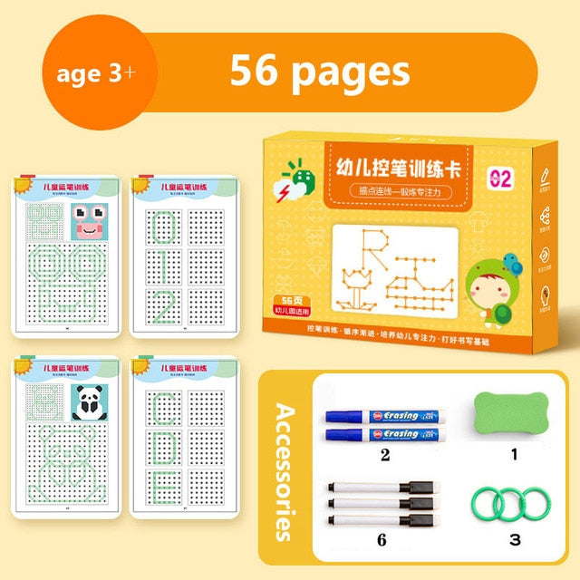 TraceMaster - Educational Handwriting Practice Workbook