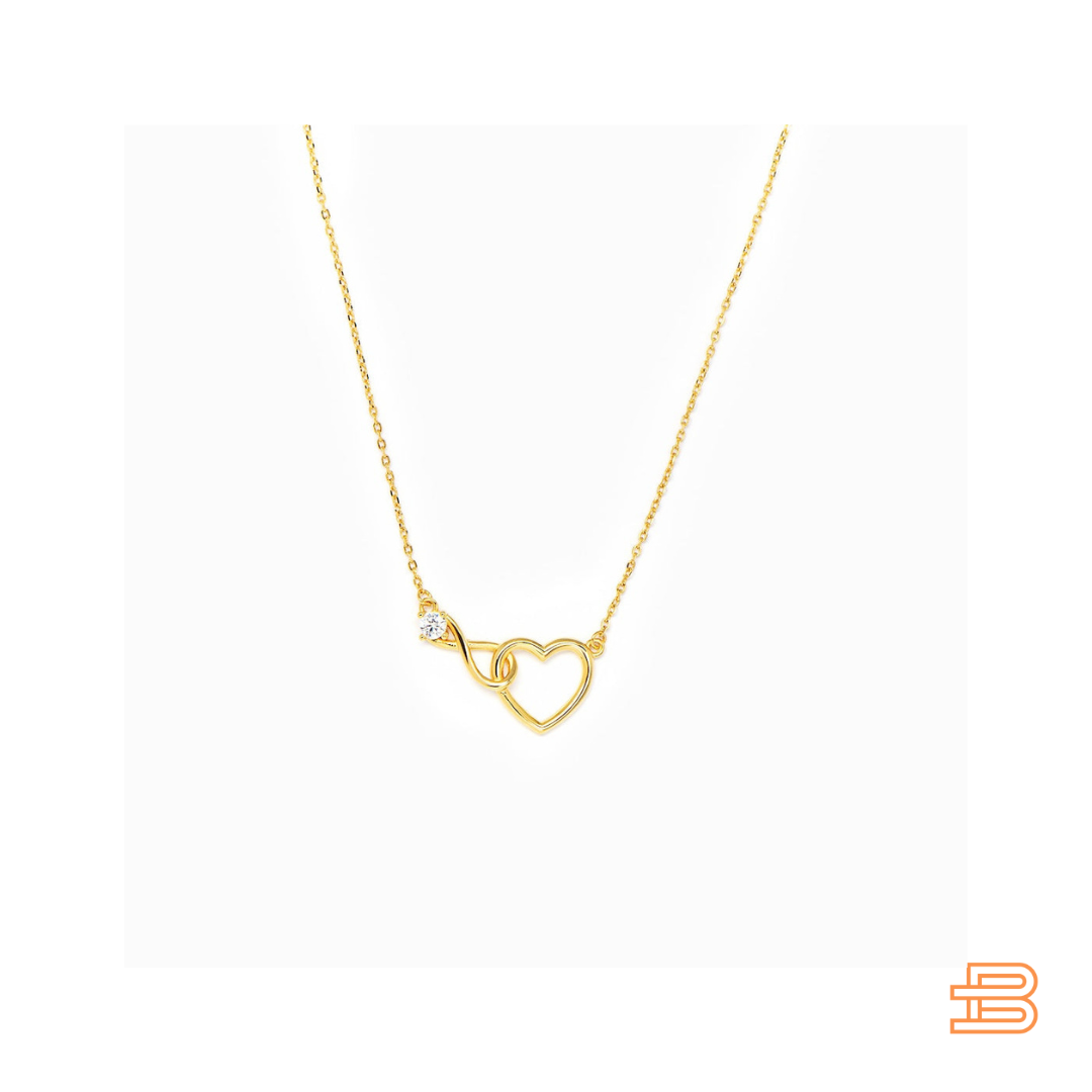 HeartBond - Collier intemporel lien d'amour