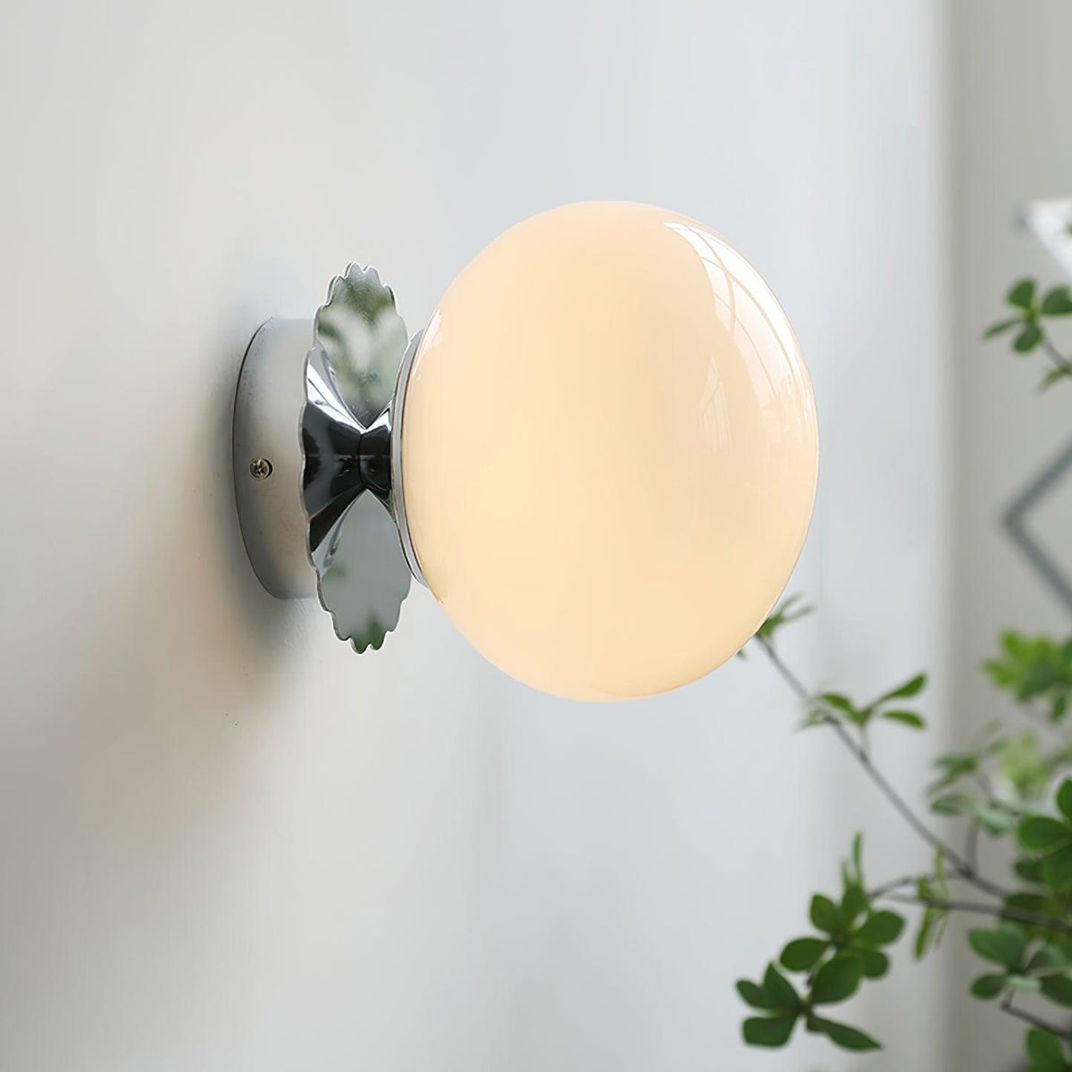Tamrose - Pink Glass Wall Sconce for Elegant Interiors