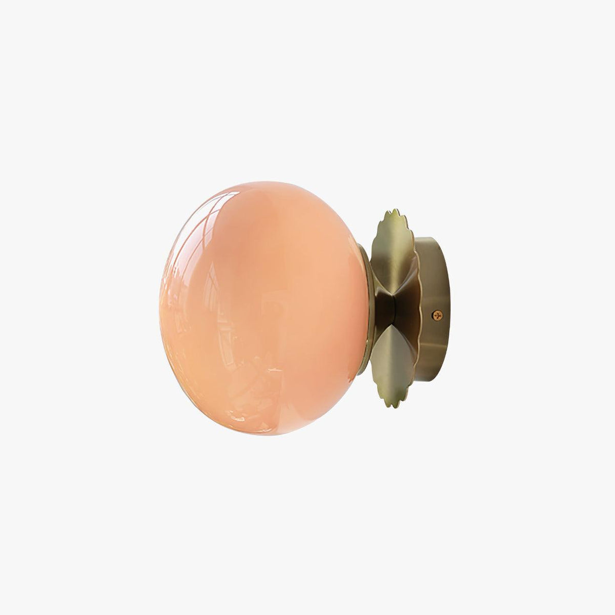 Tamrose - Pink Glass Wall Sconce for Elegant Interiors