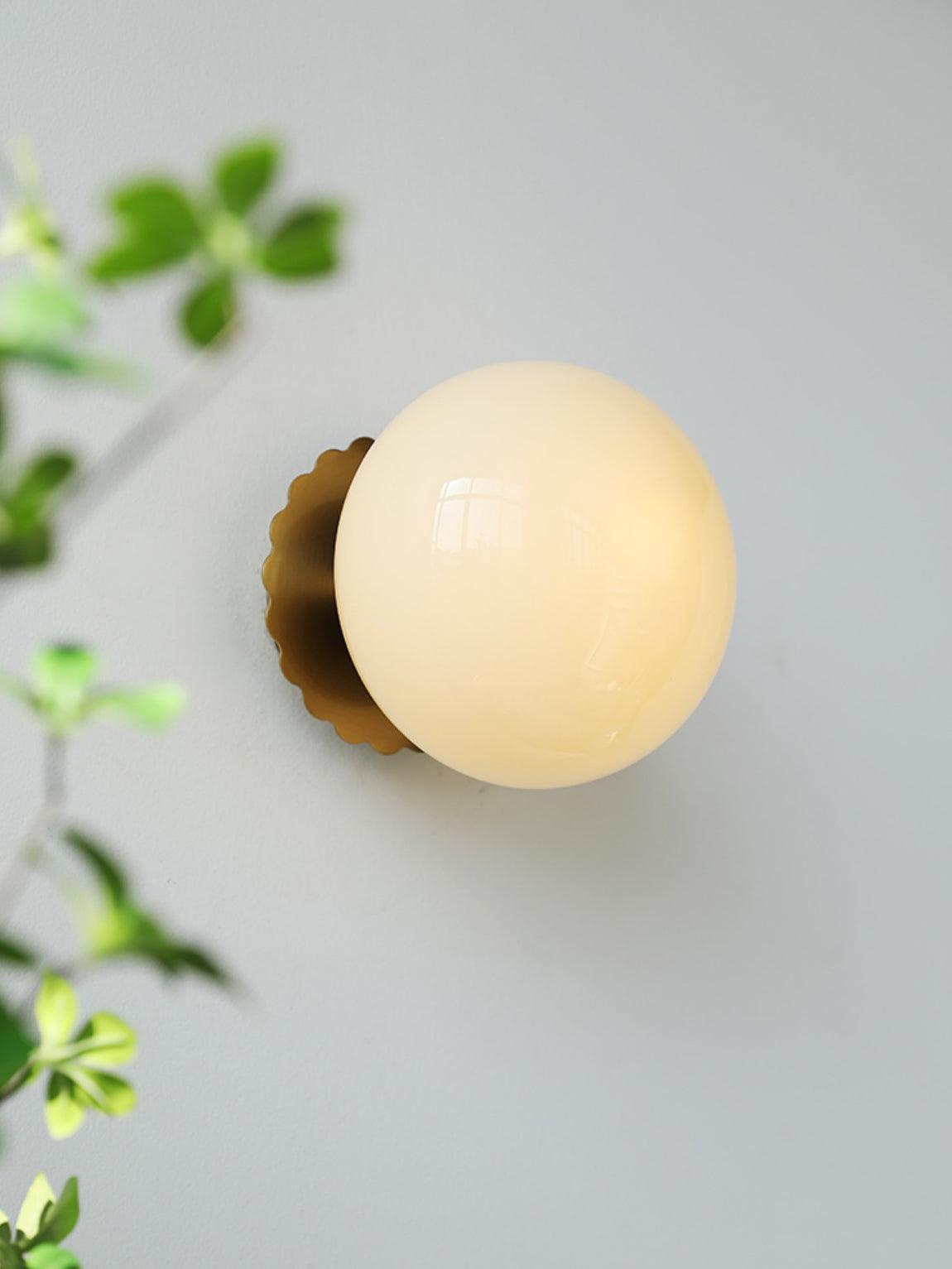 Tamrose - Pink Glass Wall Sconce for Elegant Interiors